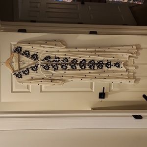 free people tie waist maxi